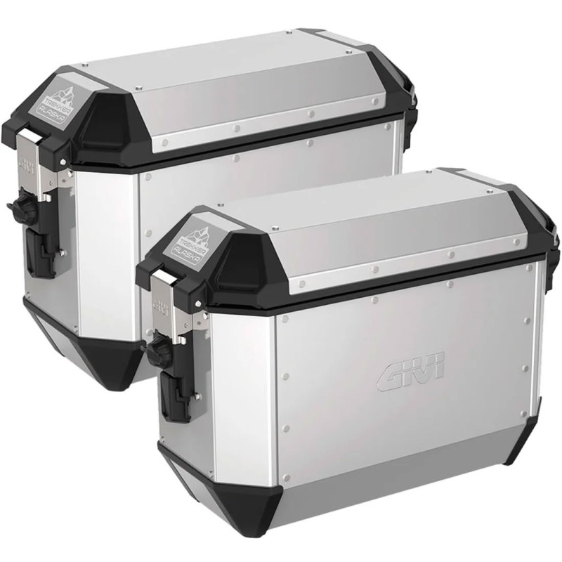 PACK MALETAS GIVI ALA36 TREKKER ALASKA ALUMINIO MONOKEY