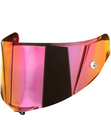 PANTALLA AGV RACE-3 IRIDIUM ROJO