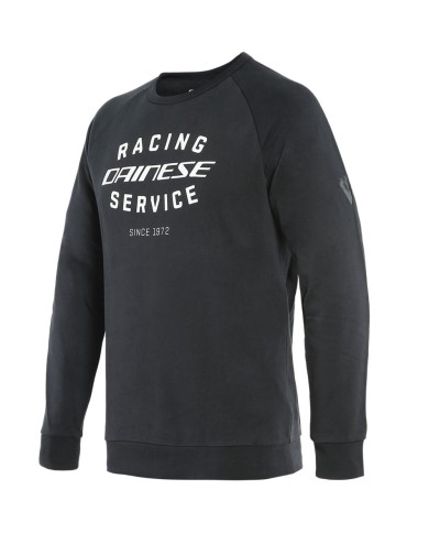 SUDADERA DAINESE PADDOCK SWEATSHIRT NEGRO/BLANCO