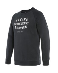 SUDADERA DAINESE PADDOCK SWEATSHIRT NEGRO/BLANCO