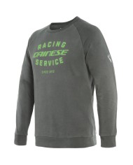 SUDADERA DAINESE PADDOCK SWEATSHIRT GRIS/VERDE