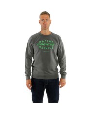 SUDADERA DAINESE PADDOCK SWEATSHIRT GRIS/VERDE