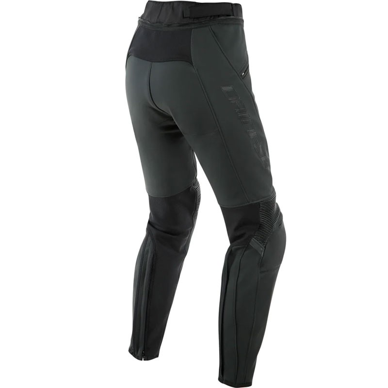 PANTALONES DAINESE PONY 3 PIEL LADY BLACK-MATT