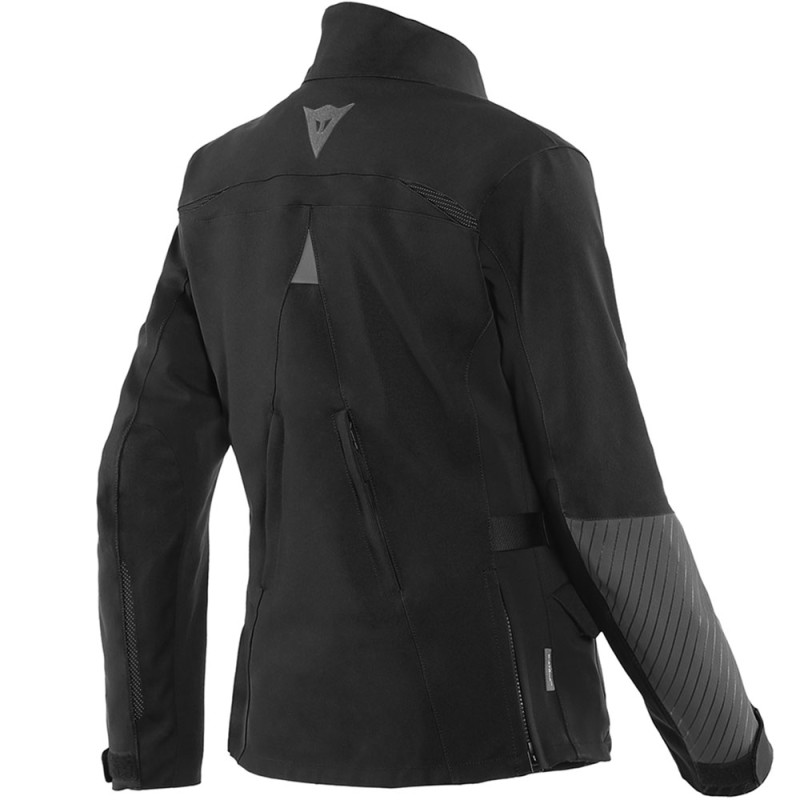 CHAQUETA DAINESE TONALE LADY D-DRY XT BLACK/EBONY/BLACK