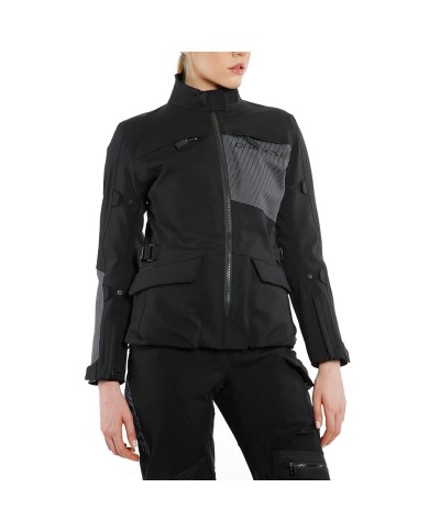 CHAQUETA DAINESE TONALE LADY D-DRY XT BLACK/EBONY/BLACK