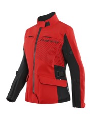 CHAQUETA DAINESE TONALE LADY D-DRY XT TOUR-RED/LAVA-RED/BLACK