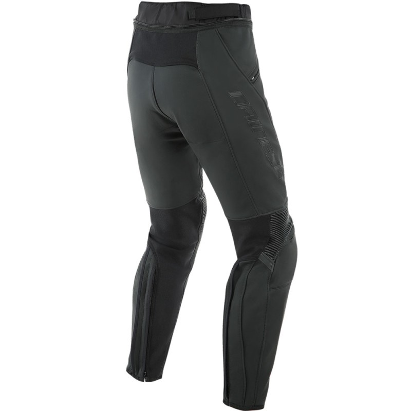 PANTALONES DAINESE PONY 3 PIEL BLACK-MATT