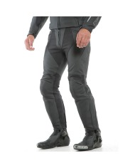 PANTALONES DAINESE PONY 3 PIEL BLACK-MATT