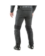 PANTALONES DAINESE PONY 3 PIEL BLACK-MATT