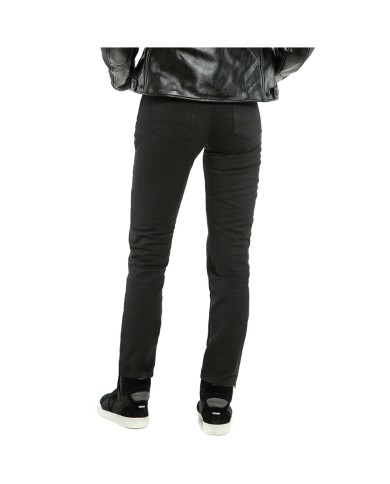 PANTALONES VAQUEROS DAINESE CASUAL SLIM TEX LADY NEGRO