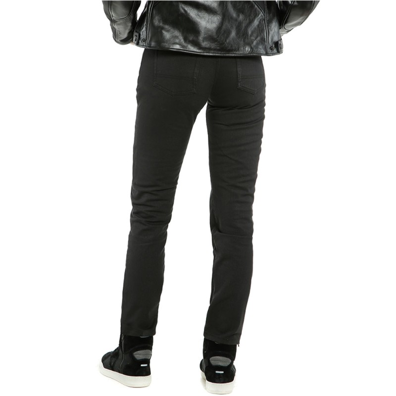 PANTALONES VAQUEROS DAINESE CASUAL SLIM TEX LADY NEGRO