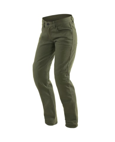 PANTALONES VAQUEROS DAINESE CASUAL SLIM TEX LADY OLIVA