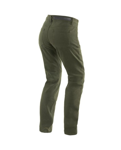PANTALONES VAQUEROS DAINESE CASUAL SLIM TEX LADY OLIVA