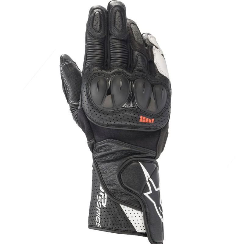 GUANTES ALPINESTARS SP-2 V3 NEGRO/BLANCO