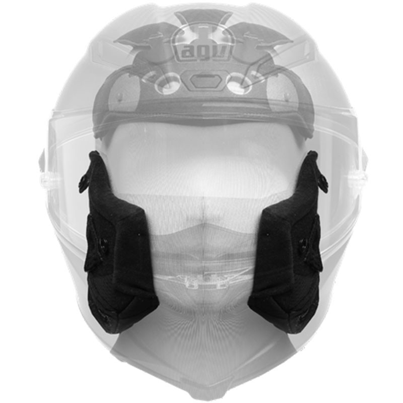 CARRILLERAS CASCO AGV PISTA GP R (S)