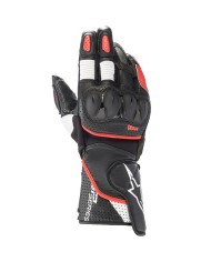 GUANTES ALPINESTARS SP-2 V3 NEGRO/BLANCO/ROJO