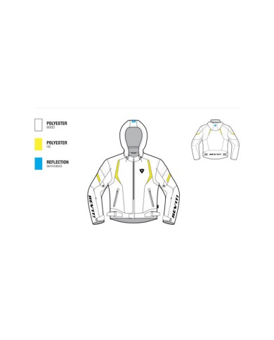 CHAQUETA REVIT FLARE 2 CAMO GRIS