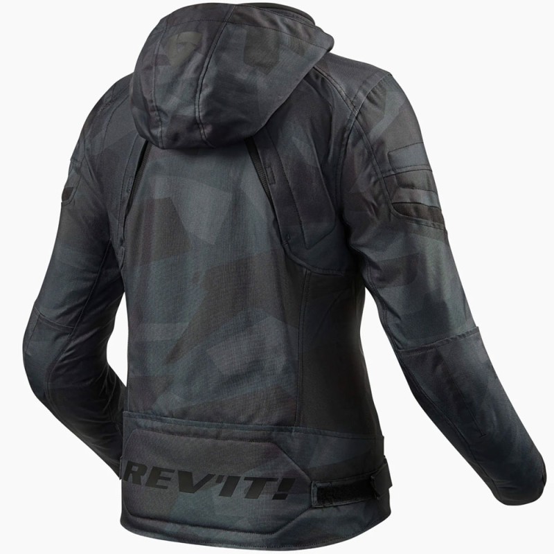 CHAQUETA REVIT FLARE 2 LADY CAMO/BLACK GREY