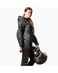 CHAQUETA REVIT FLARE 2 LADY CAMO/BLACK GREY