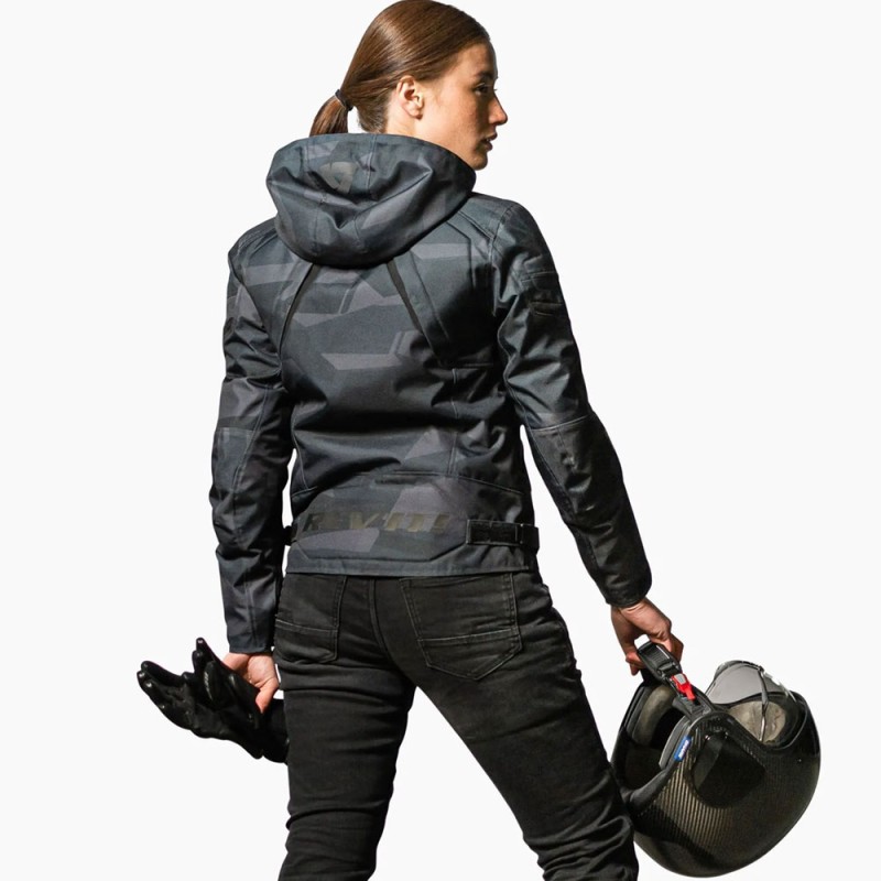 CHAQUETA REVIT FLARE 2 LADY CAMO/BLACK GREY