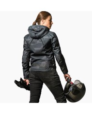 CHAQUETA REVIT FLARE 2 LADY CAMO/BLACK GREY