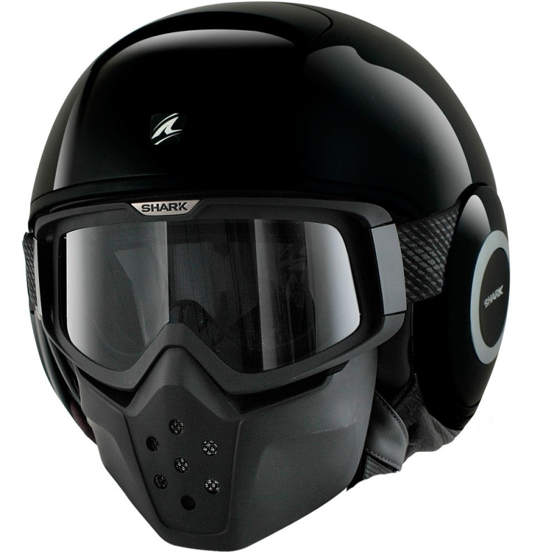 CASCO SHARK STREET-DRAK JET NEGRO BRILLO 