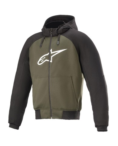 SUDADERA ALPINESTARS CHROME SPORT NEGRO/VERDE