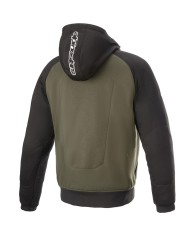 SUDADERA ALPINESTARS CHROME SPORT NEGRO/VERDE