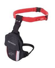 BOLSA DE PIERNA ALPINESTARS ACCESS THIGH BAG BLACK/RED/WHITE