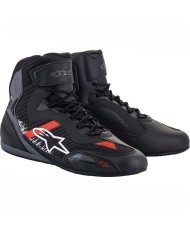 ZAPATILLAS ALPINESTARS FASTER-3 RIDEKNIT NEGRO/ROJO