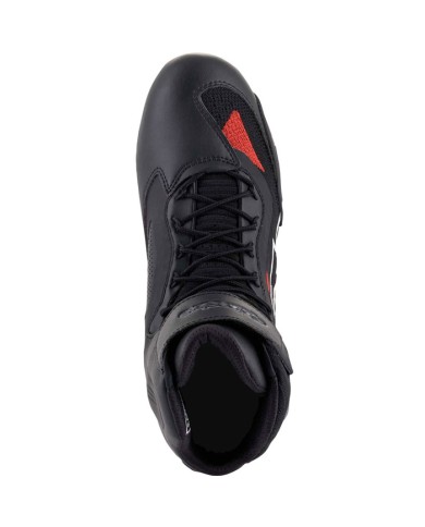 ZAPATILLAS ALPINESTARS FASTER-3 RIDEKNIT NEGRO/ROJO