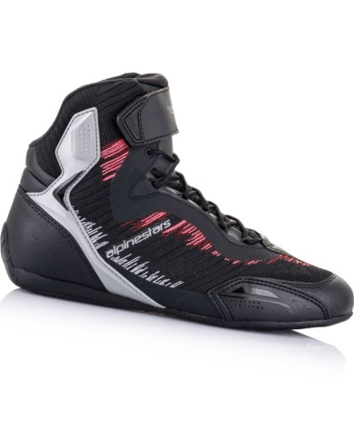 ZAPATILLAS ALPINESTARS STELLA FASTER-3 RIDEKNIT NEGRO/FUCSIA