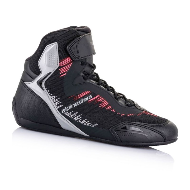 ZAPATILLAS ALPINESTARS STELLA FASTER-3 RIDEKNIT NEGRO/FUCSIA