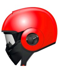 CASCO SHARK RAW JET STRIPE ROJO