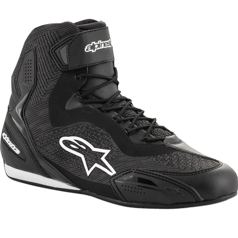 ZAPATILLAS ALPINESTARS FASTER-3 RIDEKNIT NEGRO