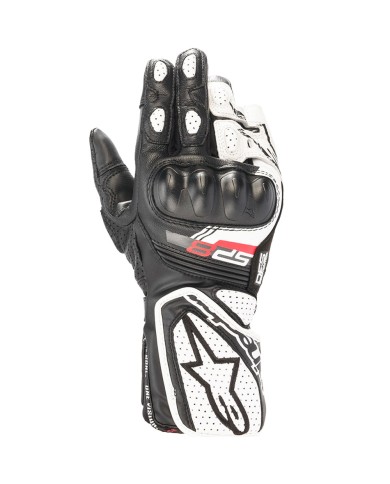GUANTES ALPINESTARS STELLA SP-8 V3 NEGRO/BLANCO