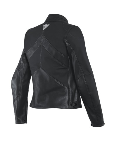 CHAQUETA DAINESE SANTA MONICA LADY PIEL NEGRA