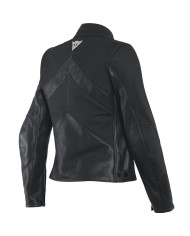 CHAQUETA DAINESE SANTA MONICA LADY PIEL NEGRA