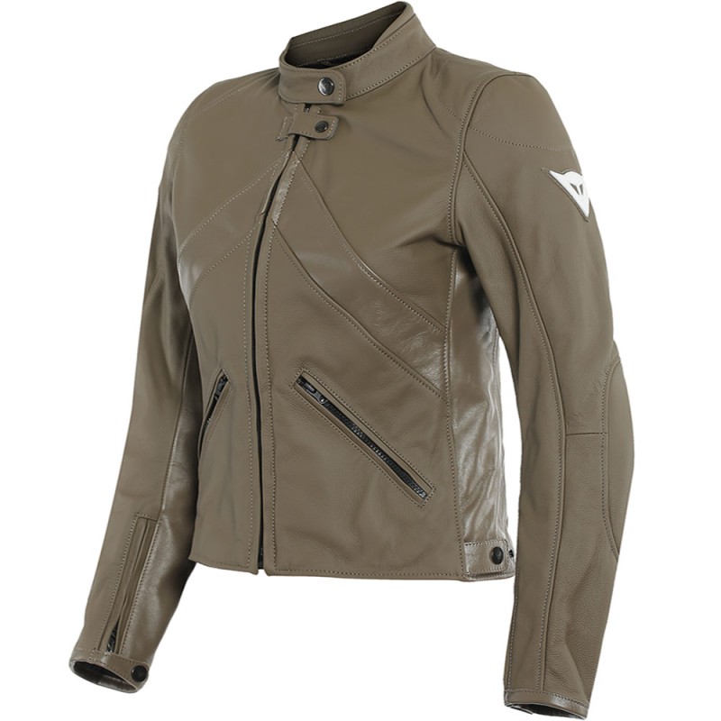 CHAQUETA DAINESE SANTA MONICA LADY PIEL LIGHT/BROWN