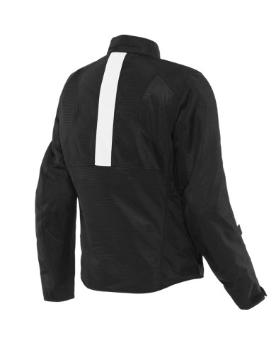 CHAQUETA DAINESE RISOLUTA AIR TEX LADY BLACK/WHITE