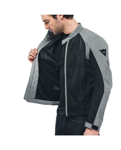 CHAQUETA DAINESE SEVILLA AIR TEX NEGRO/GRIS