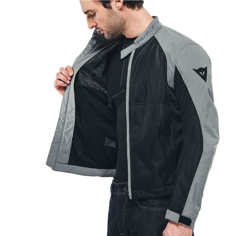 CHAQUETA DAINESE SEVILLA AIR TEX NEGRO/GRIS