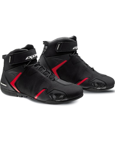 ZAPATILLAS IXON GAMBLER WP NEGRO/ROJO