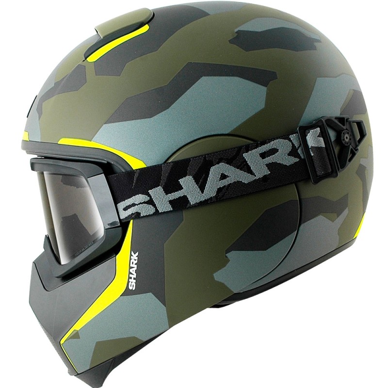 CASCO SHARK VANCORE WIPEOUT VERDE