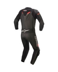 MONO ALPINESTARS GP FORCE V2 CHASER DIVISIBLE NEGRO/ROJO FLUOR