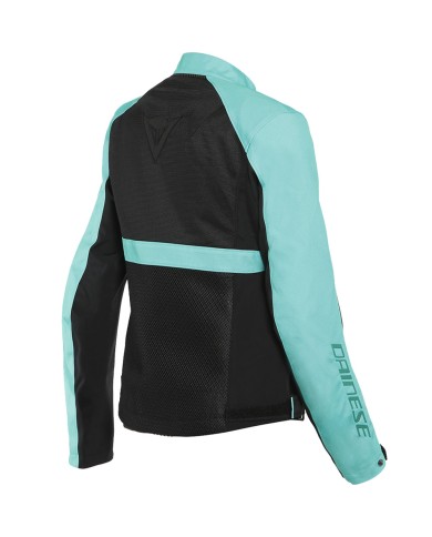 CHAQUETA DAINESE RIBELLE AIR LADY BLACK/ACQUA-GREEN