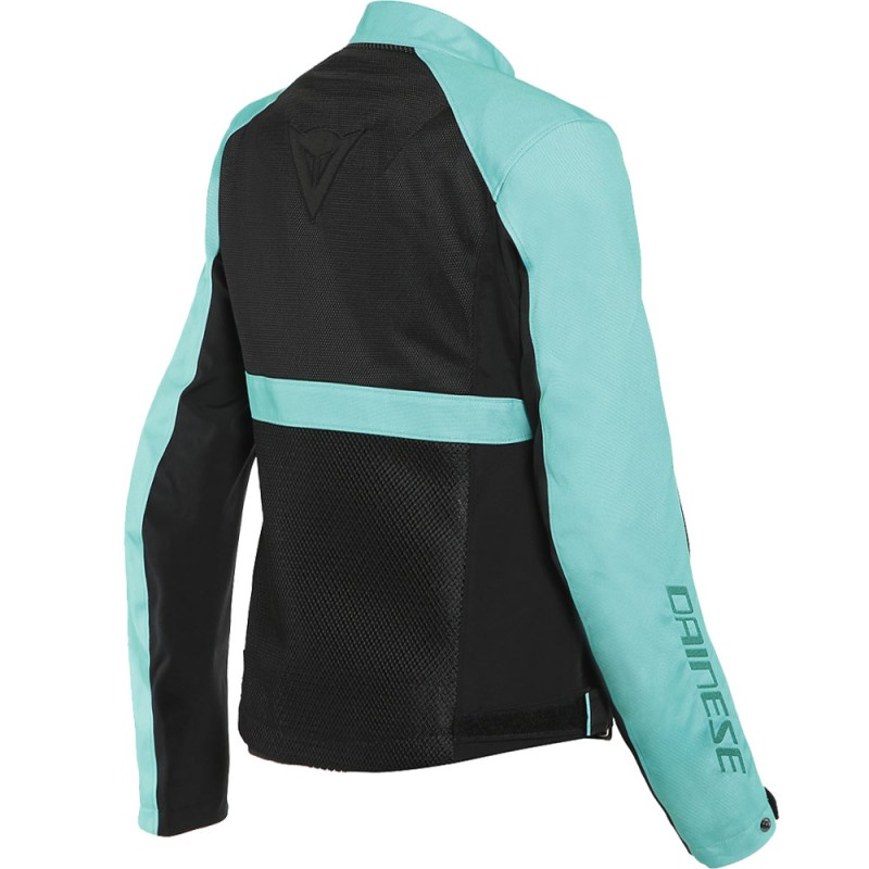 CHAQUETA DAINESE RIBELLE AIR LADY BLACK/ACQUA-GREEN
