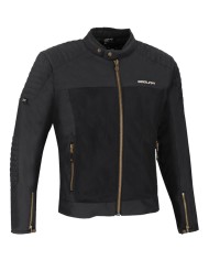 CHAQUETA SEGURA OSKAR NEGRO PERFORADA