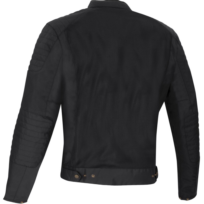 CHAQUETA SEGURA OSKAR NEGRO PERFORADA