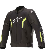 CHAQUETA ALPINESTARS AST V2 AIR NEGRO/AMARILLO FLUOR